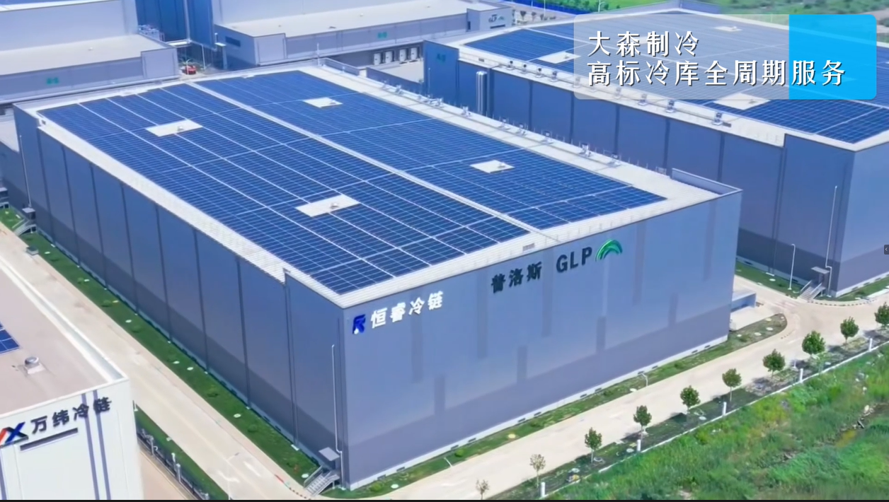 天津普洛斯冷鏈項目收官！大森制冷高標冷庫解決方案添實踐新例